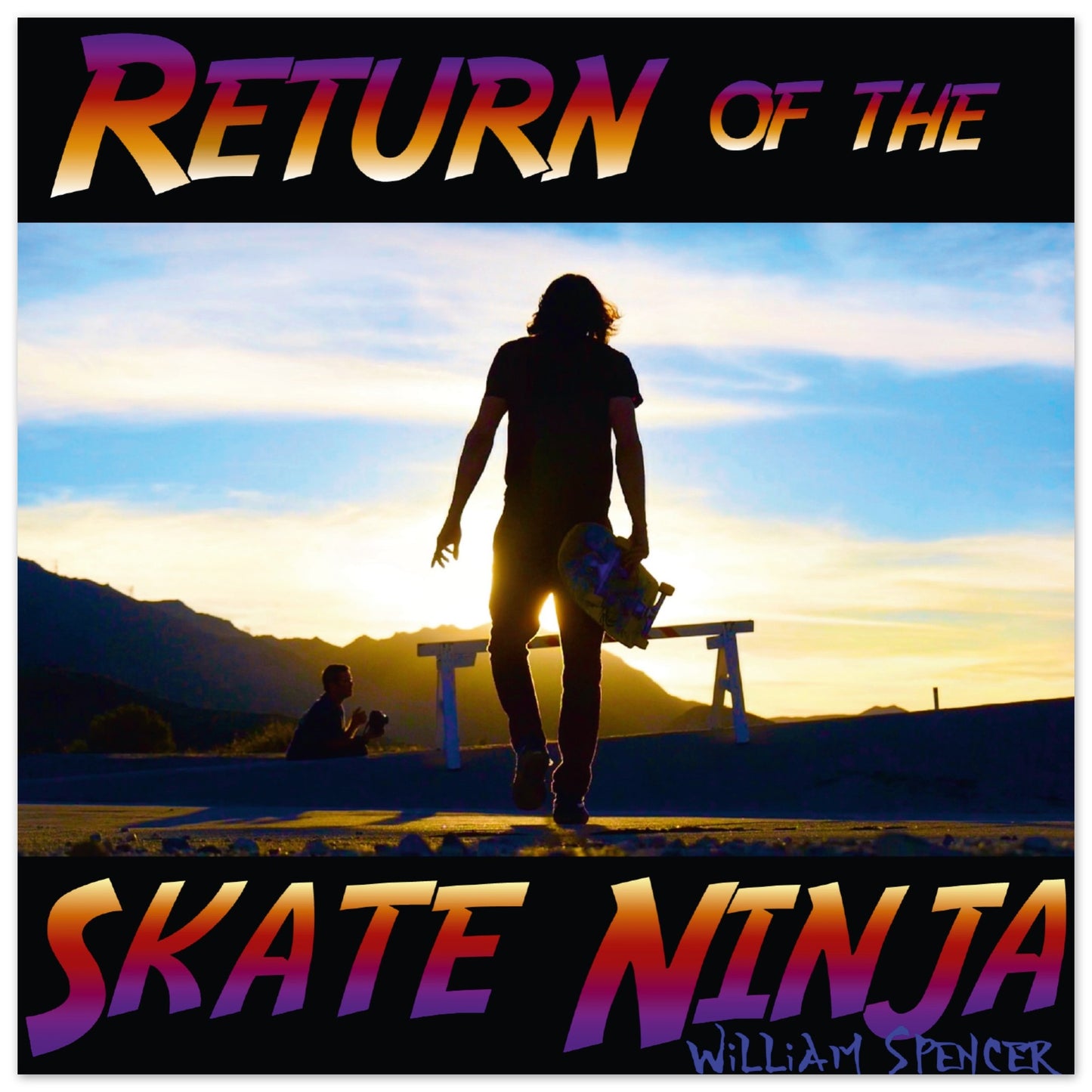 Return of the Skate Ninja - William Spencer - Wall Art - Foam Mount