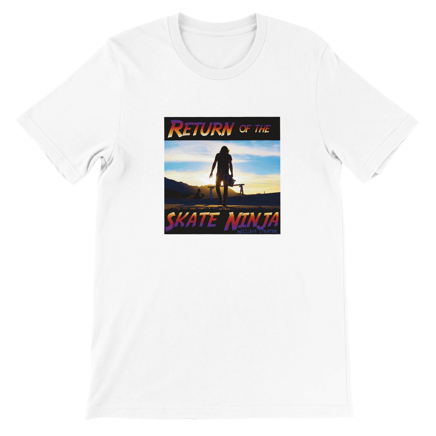 Return of the Skate Ninja - Premium Unisex Crewneck T-shirt