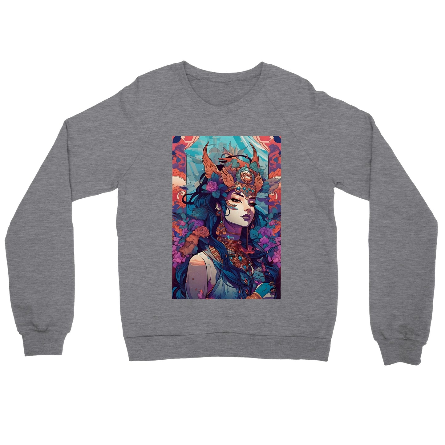 Goddess Warrior SHIVA - Premium Unisex Crewneck Sweatshirt