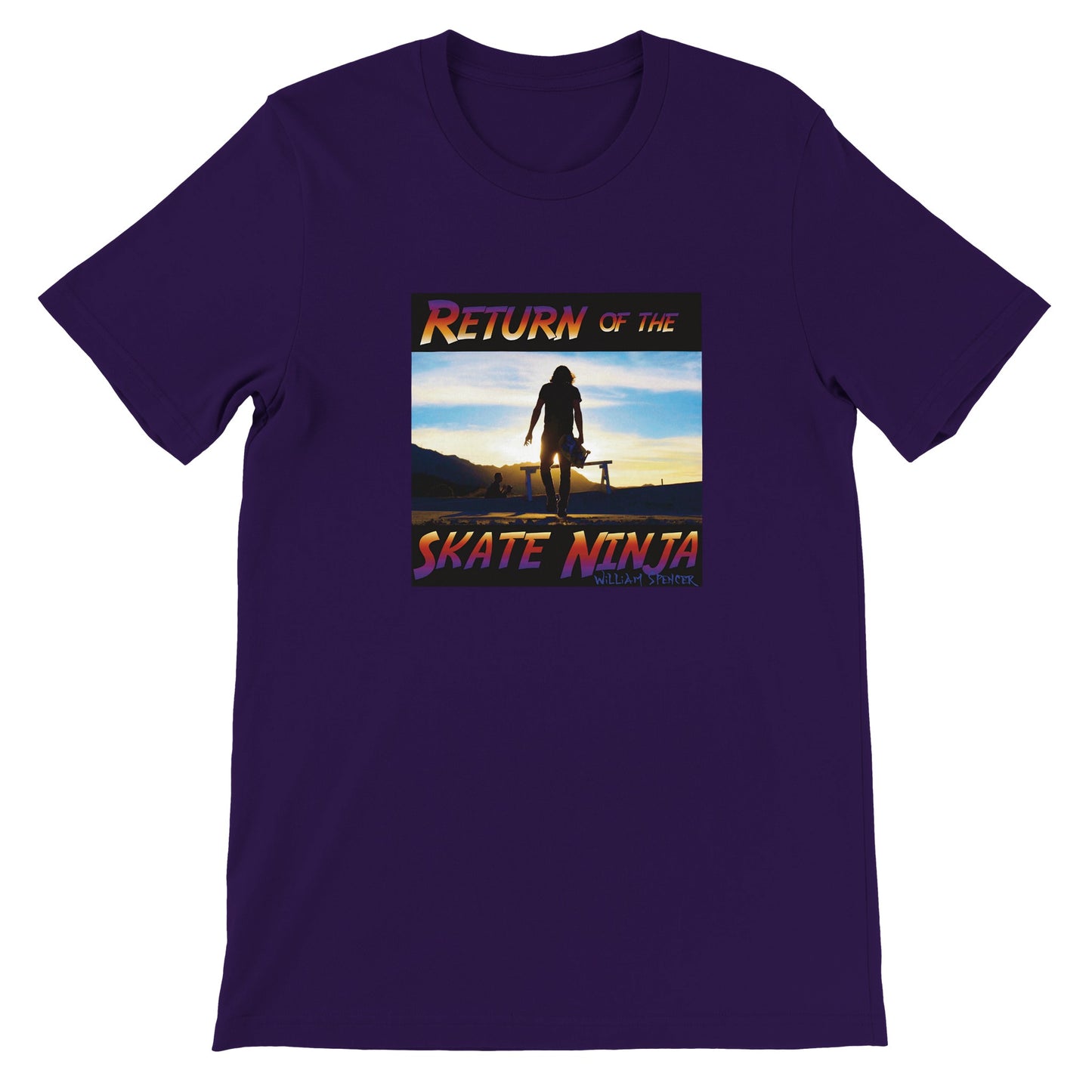 Return of the Skate Ninja - Premium Unisex Crewneck T-shirt