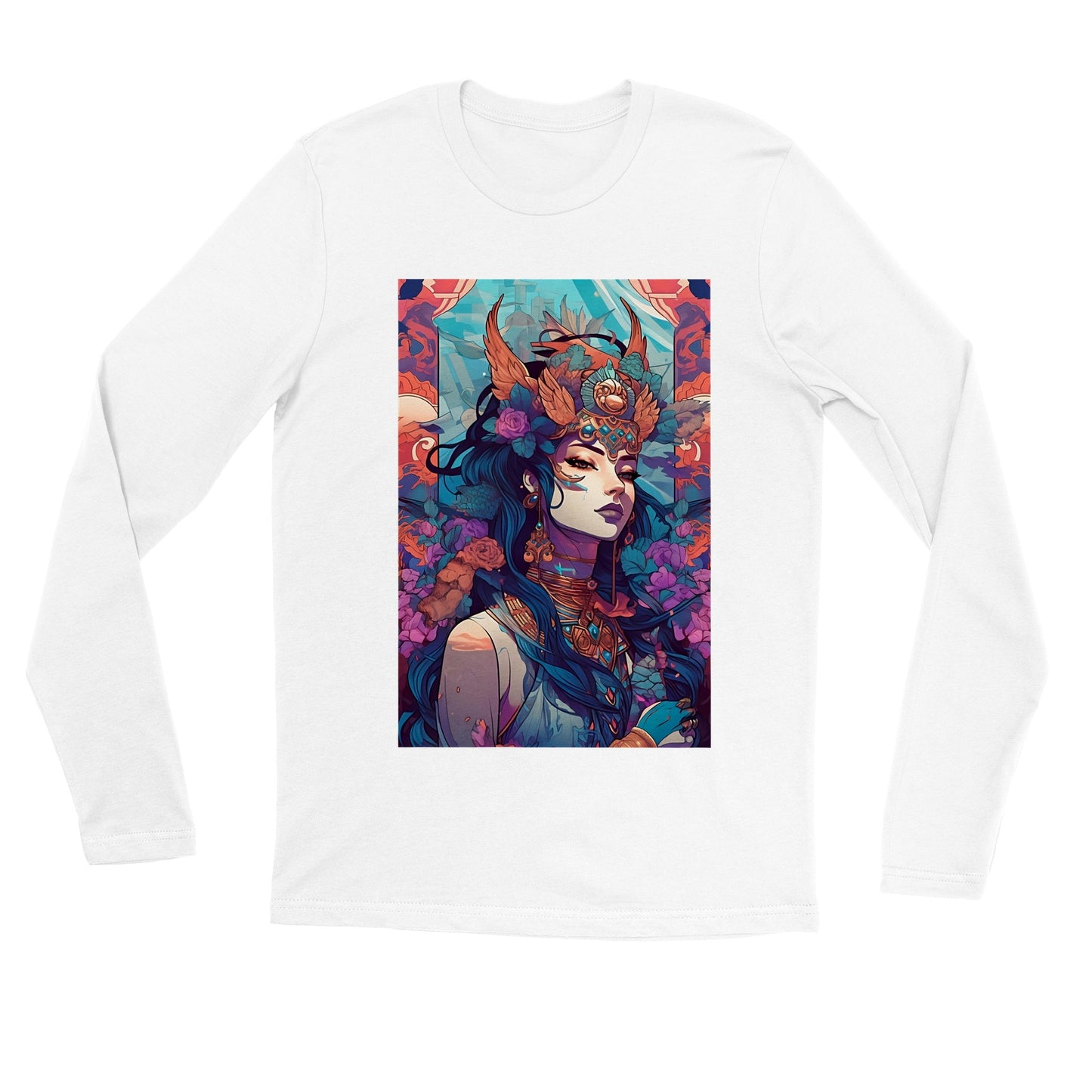 Goddess Warrior SHIVA - Premium Unisex Longsleeve T-shirt