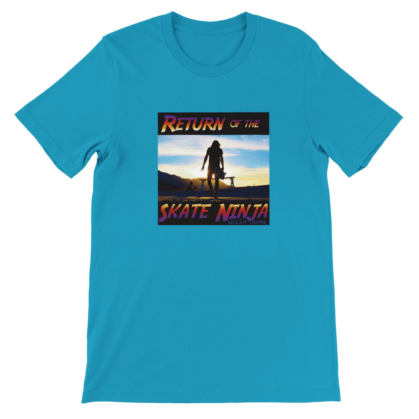 Return of the Skate Ninja - Premium Unisex Crewneck T-shirt