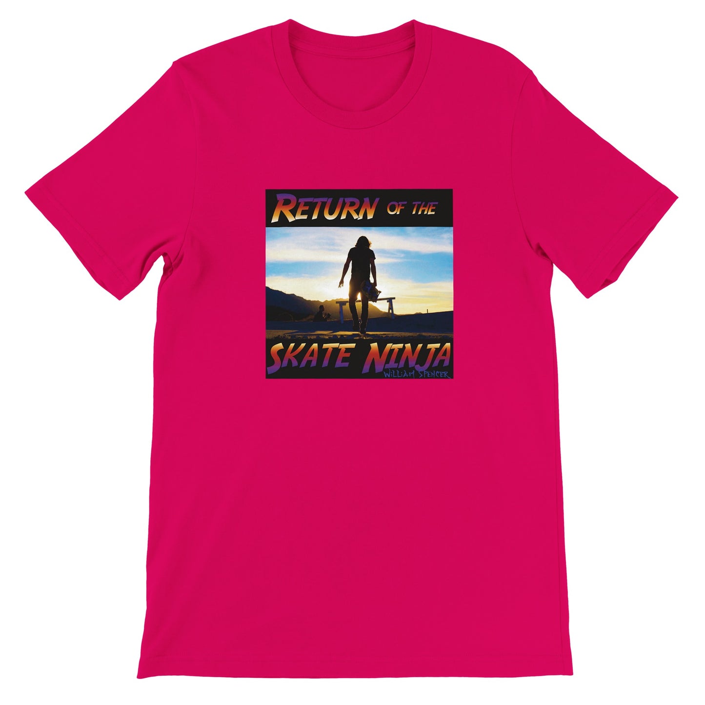 Return of the Skate Ninja - Premium Unisex Crewneck T-shirt