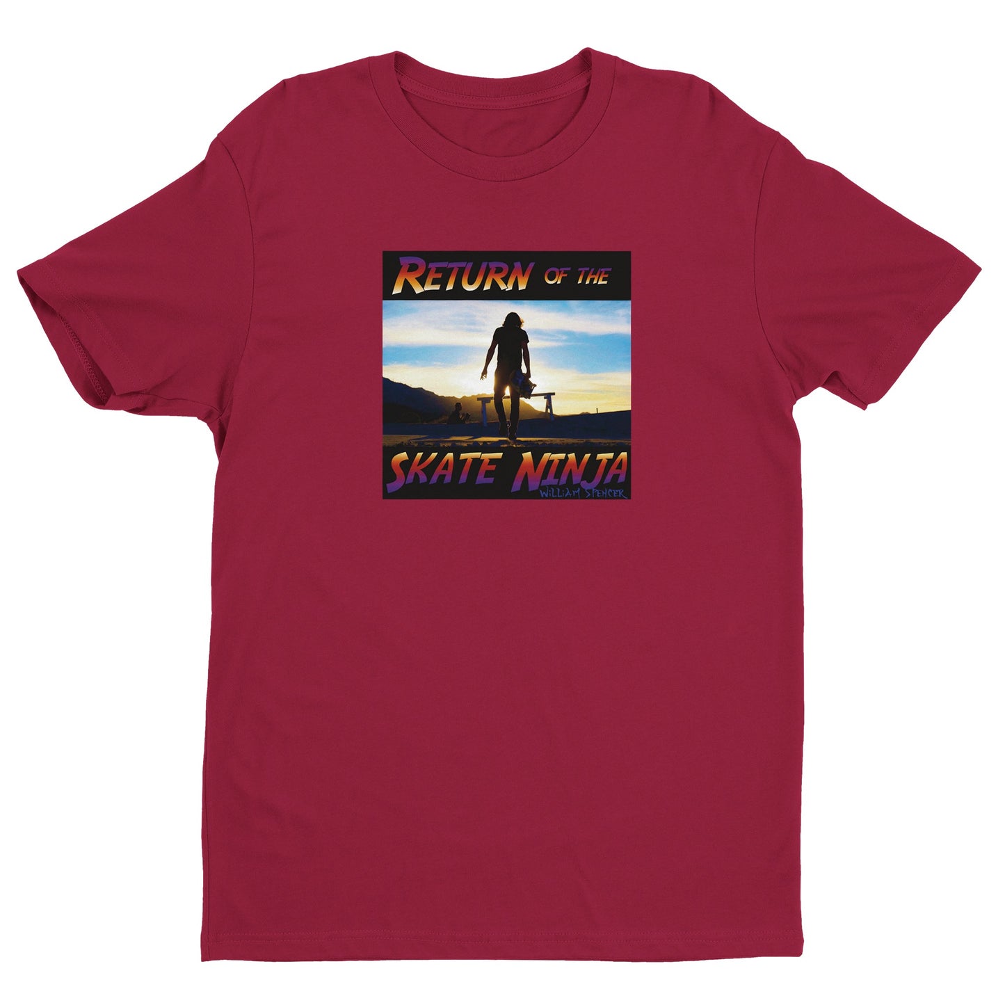 Return of the Skate Ninja - Men's Fitted T-Shirt | Next Level 3600