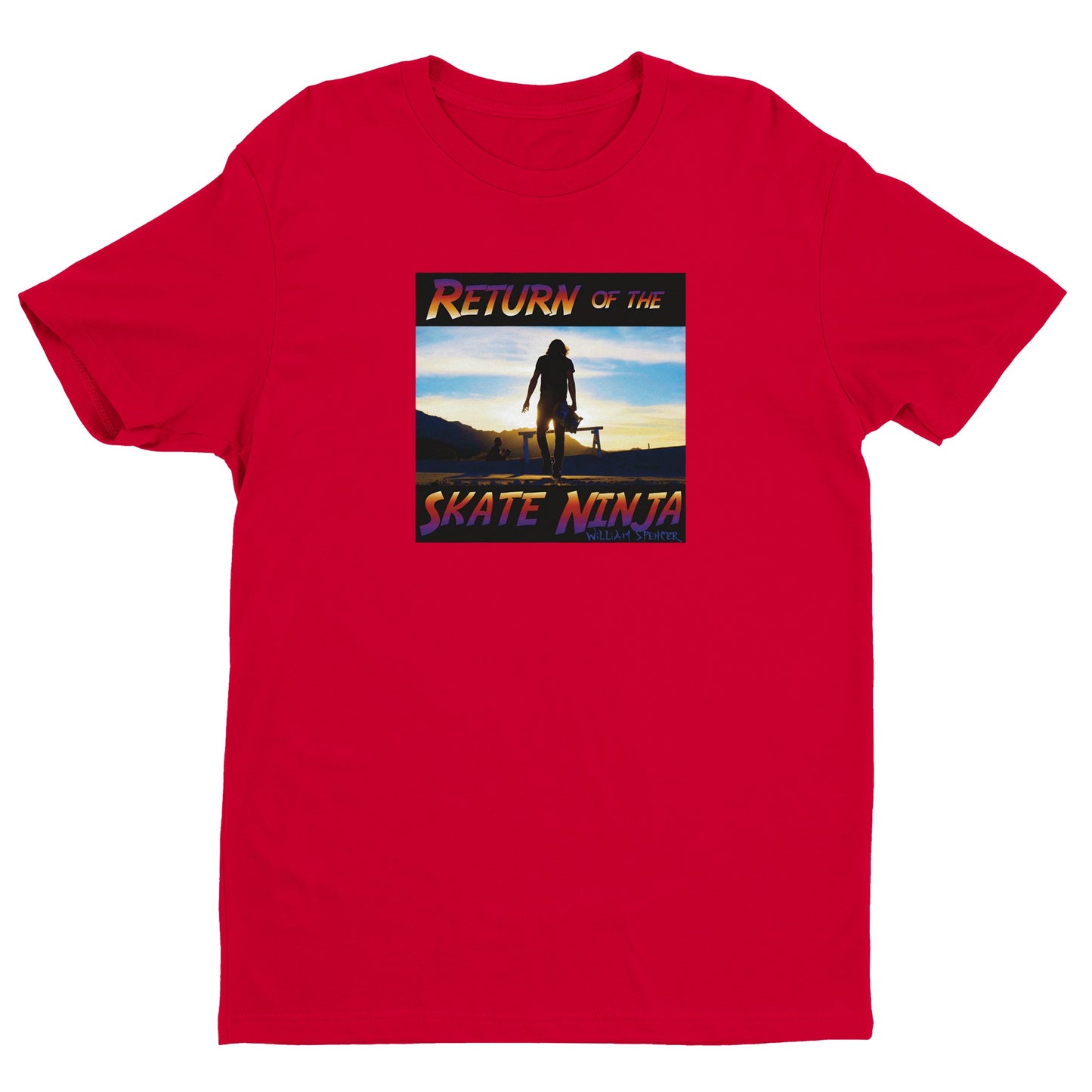 Return of the Skate Ninja - Men's Fitted T-Shirt | Next Level 3600