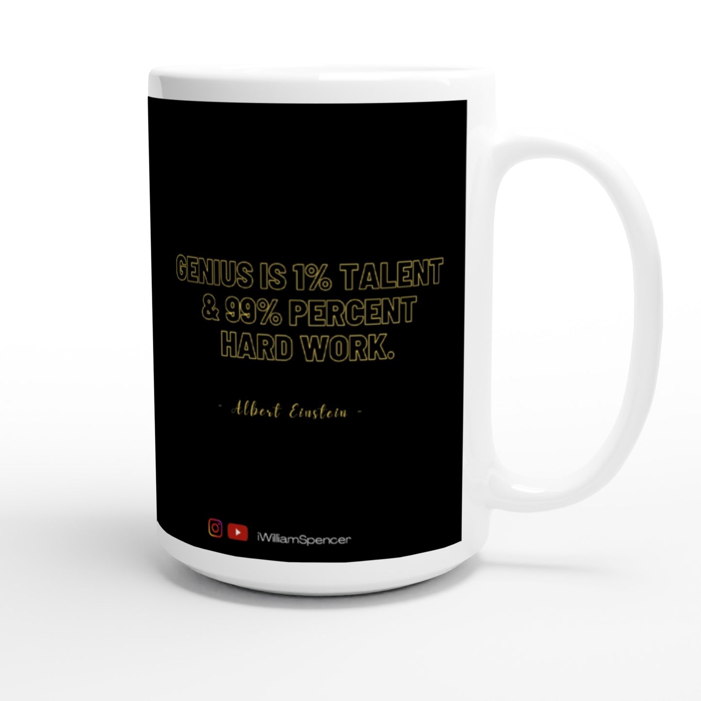 Return of the Skate Ninja - White 15oz Ceramic Mug