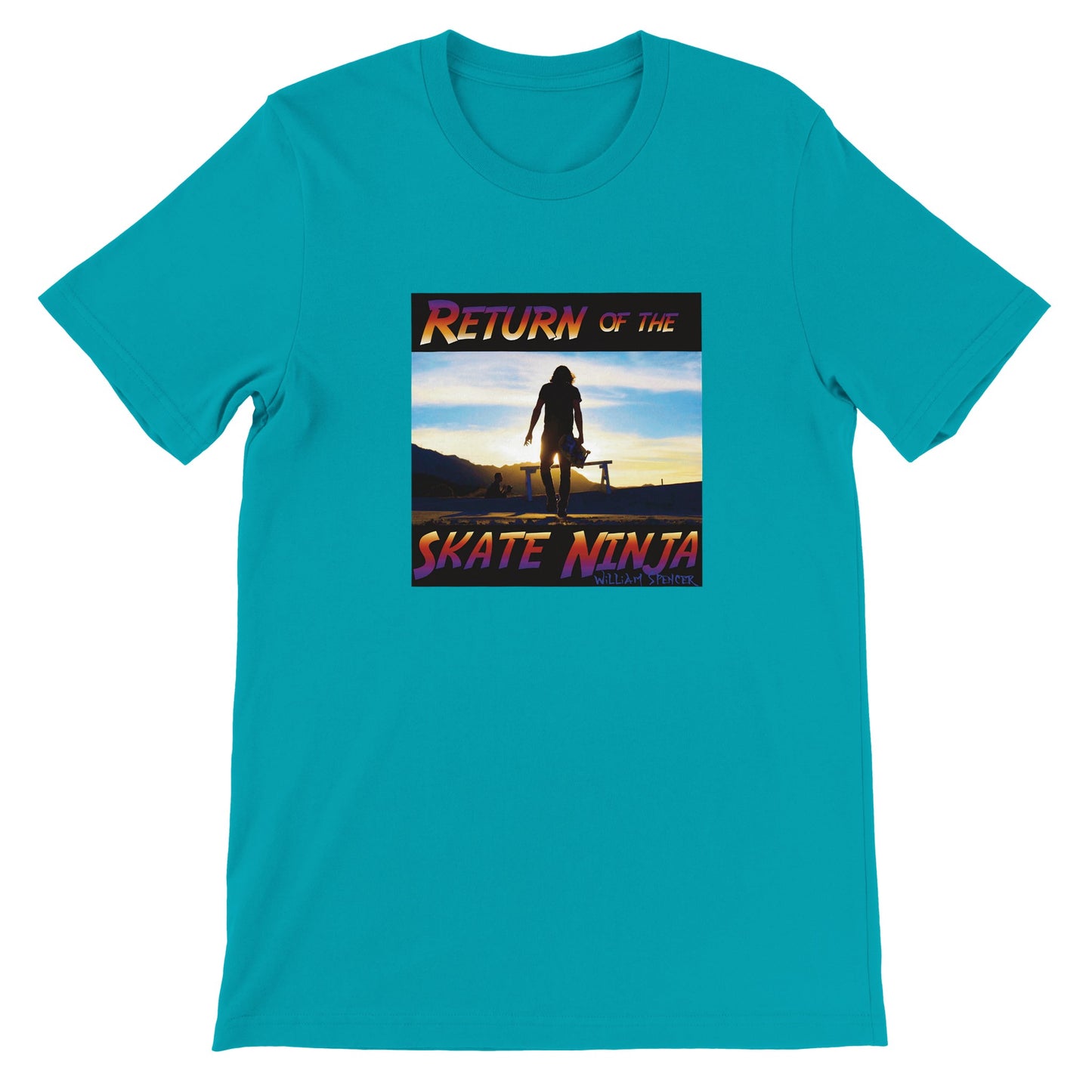 Return of the Skate Ninja - Premium Unisex Crewneck T-shirt