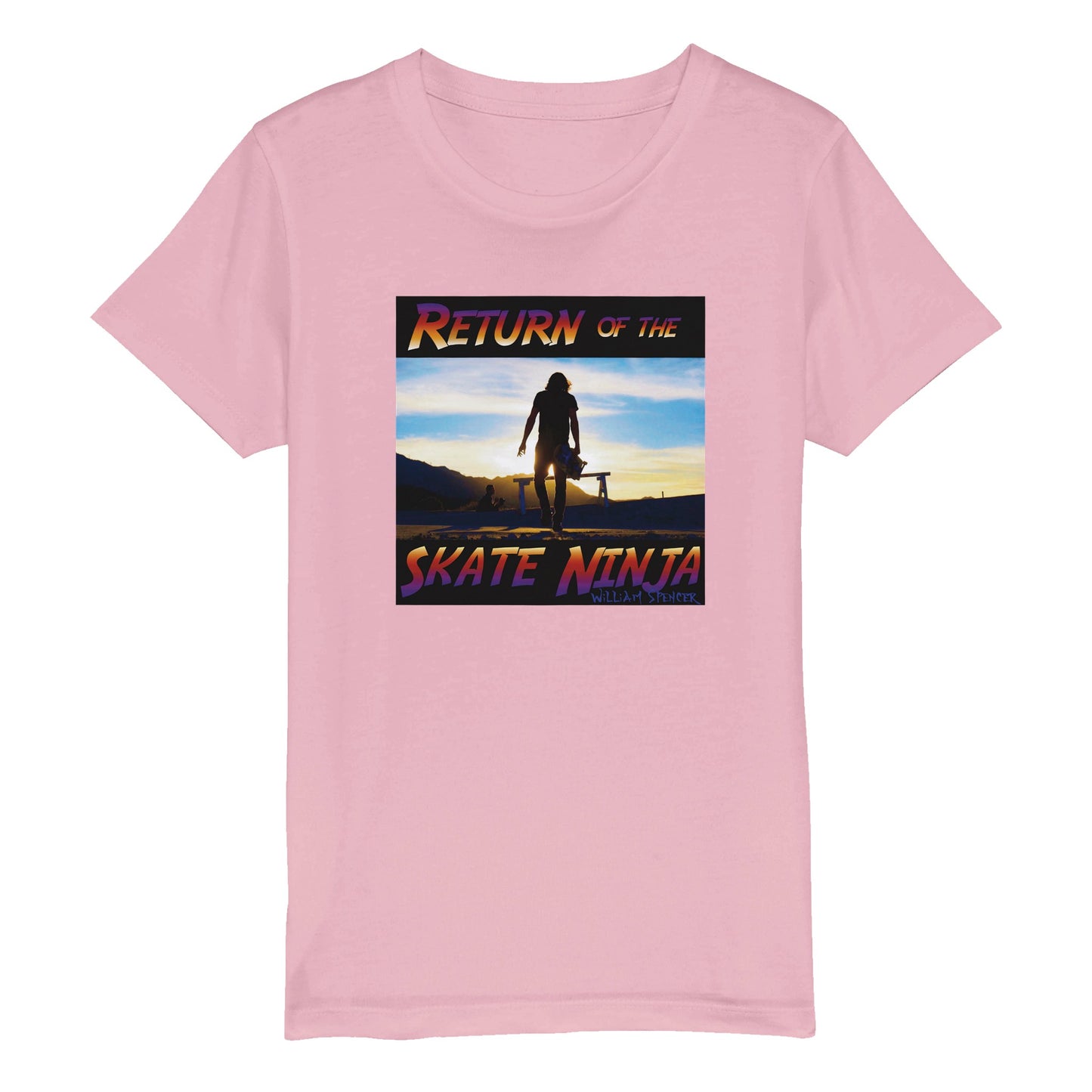 Return of the Skate Ninja - Organic Kids Crewneck T-shirt