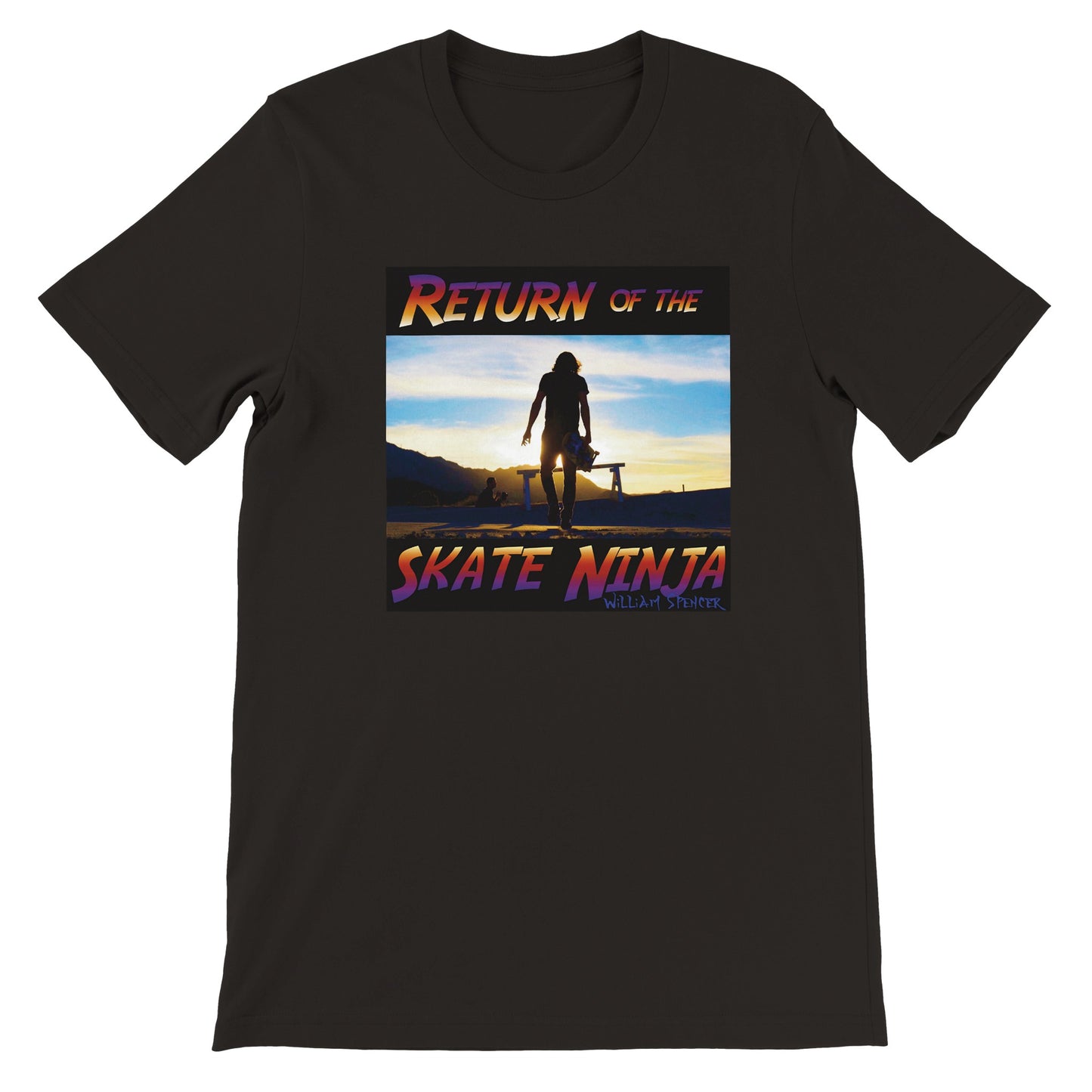 Return of the Skate Ninja - Premium Unisex Crewneck T-shirt