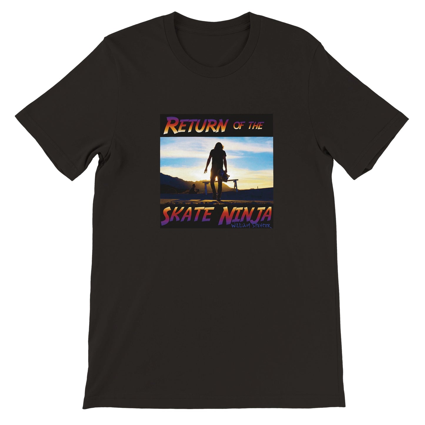 Return of the Skate Ninja - Premium Unisex Crewneck T-shirt