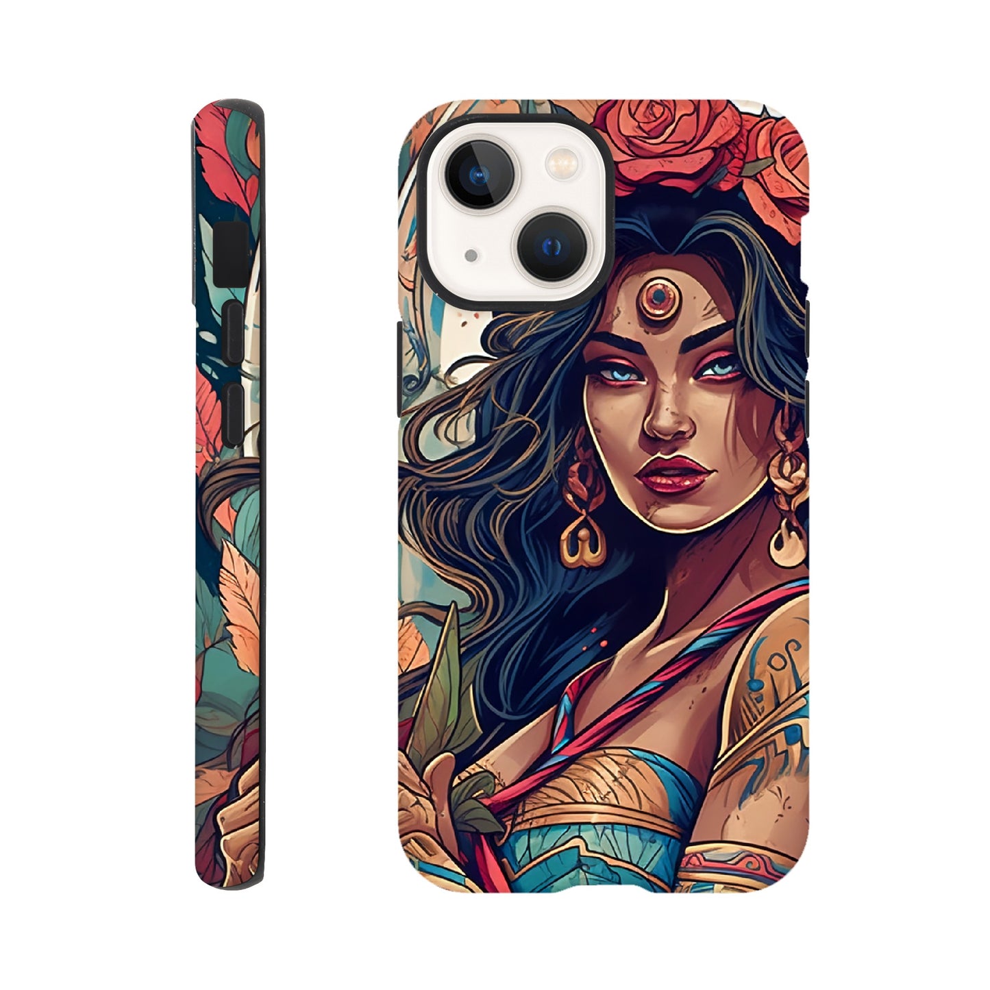 Goddess Warrior Xochil Iphone Case - Inspirational Art