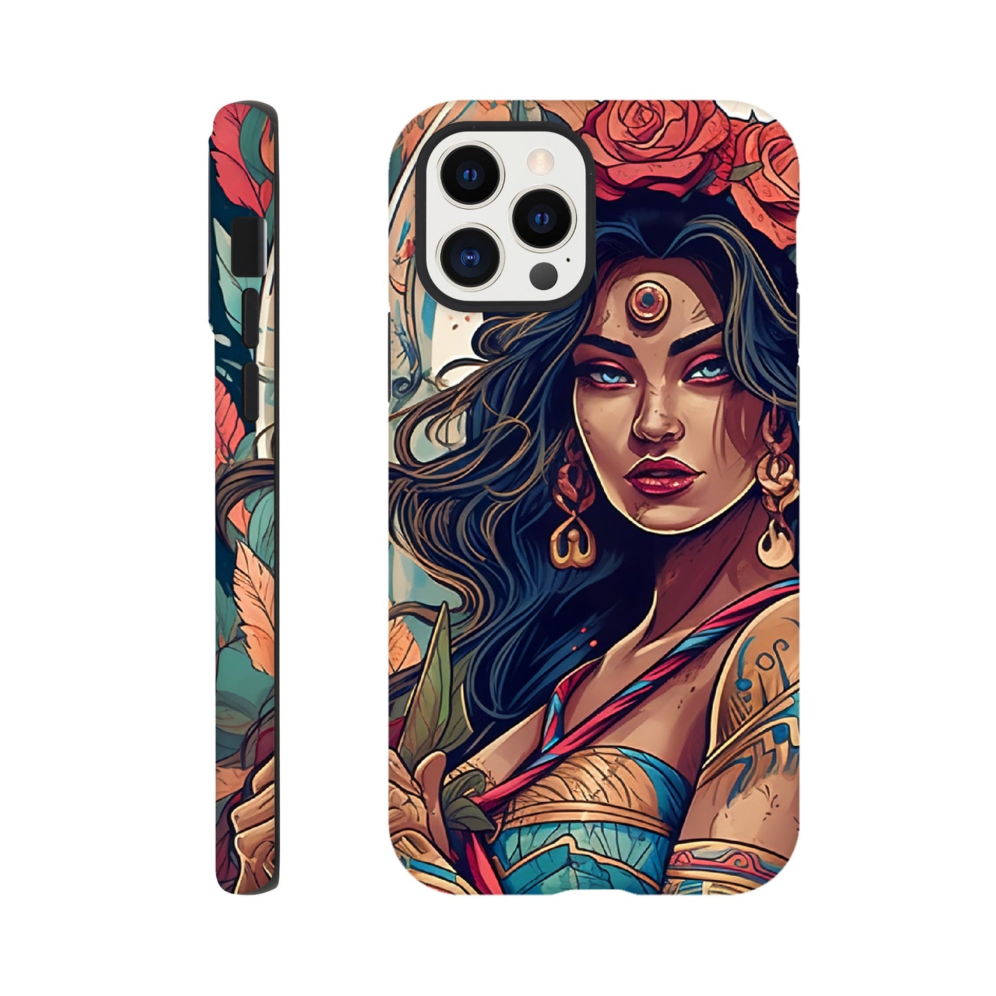 Goddess Warrior Xochil Iphone Case - Inspirational Art