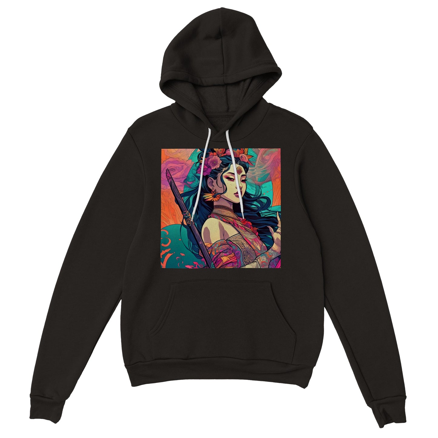 Goddess Warrior Lady Xian  -  Premium Womens Pullover Hoodie