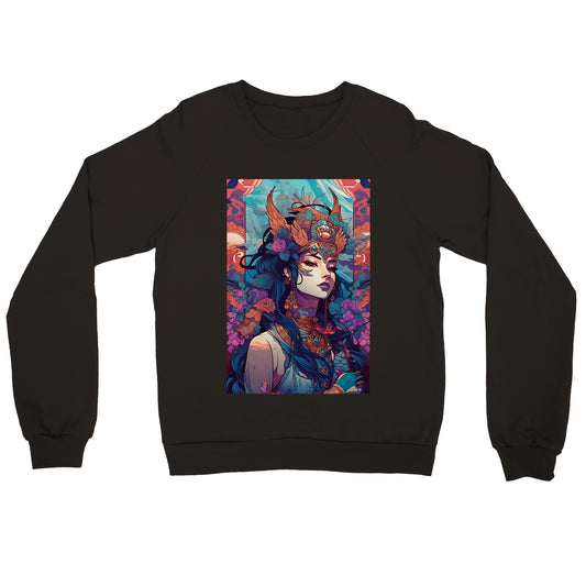 Goddess Warrior SHIVA -   Premium Unisex Crewneck Sweatshirt