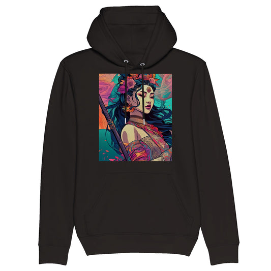 Goddess Warrior Lady Xian - Organic Unisex Pullover Hoodie