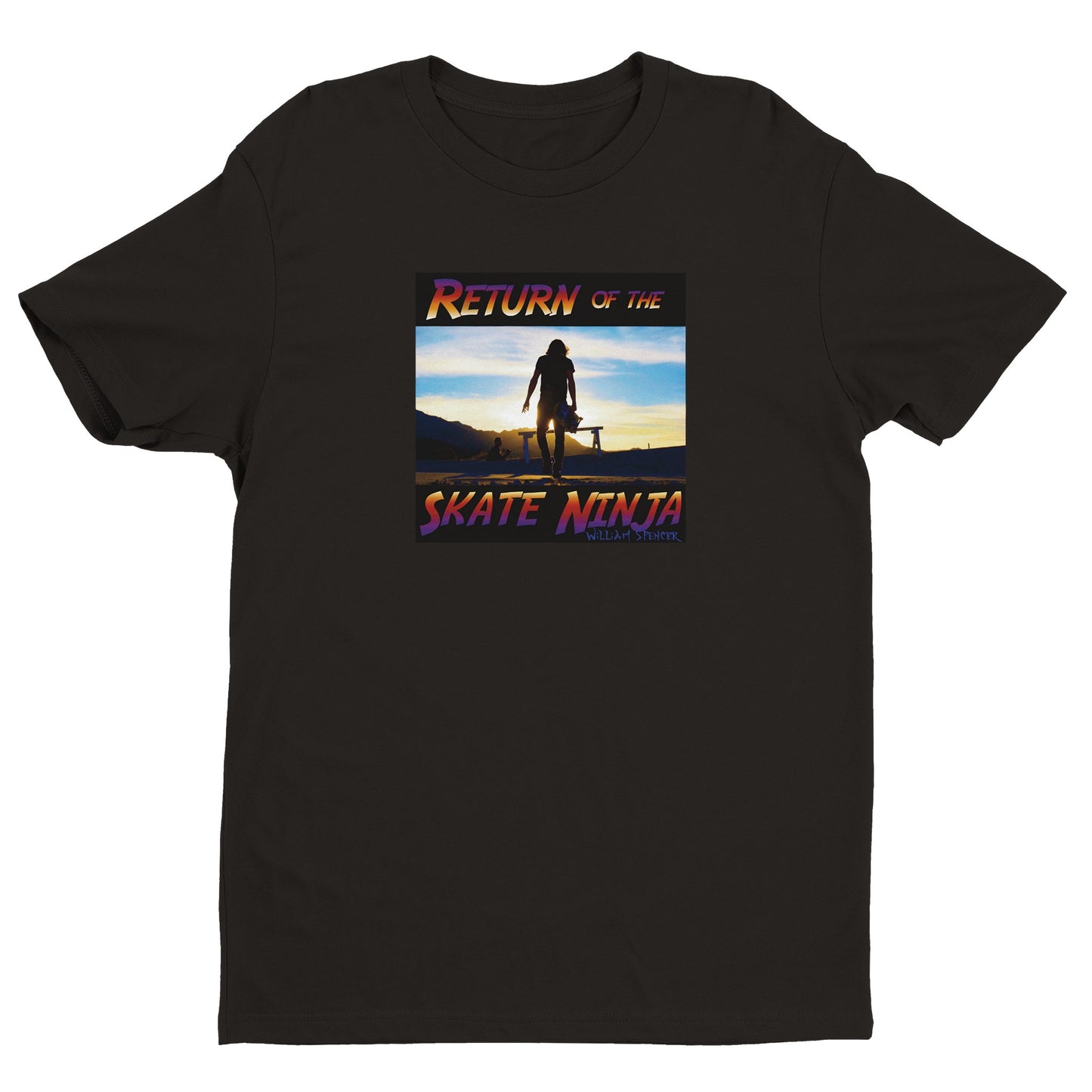 Return of the Skate Ninja -  Men's Fitted T-Shirt | Next Level 3600