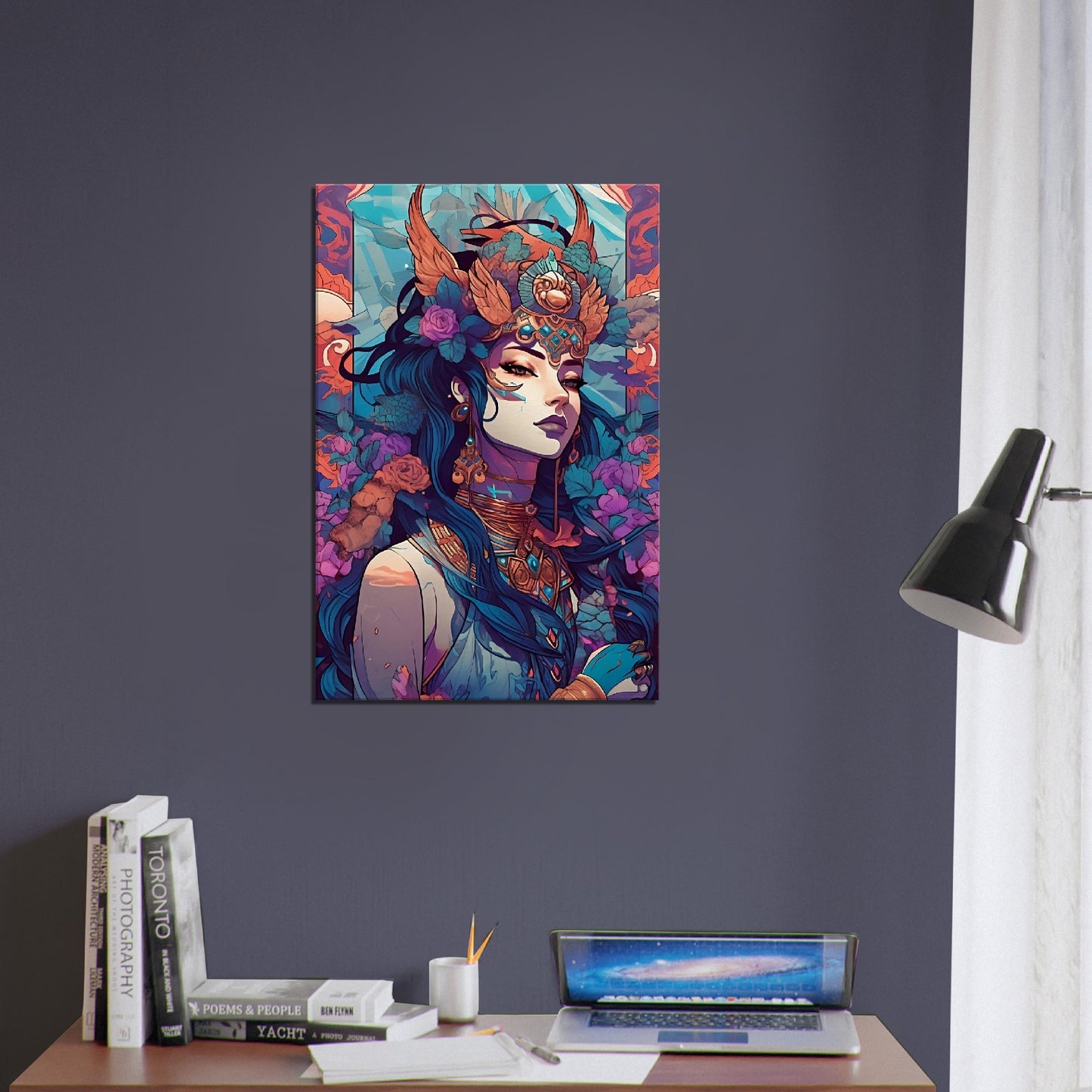 Goddess Warrior Shiva - Inspirational Canvas Wall Art