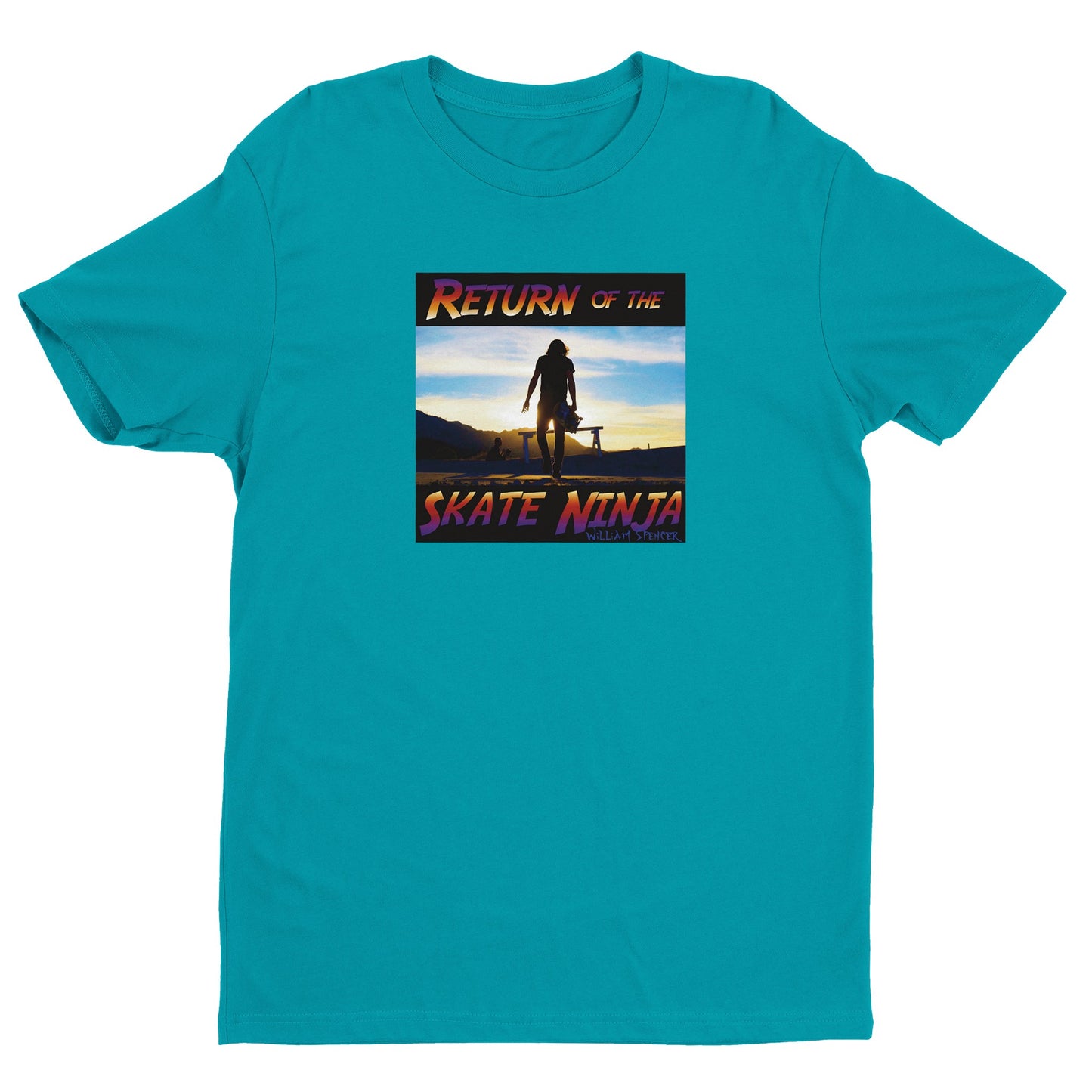 Return of the Skate Ninja -  Men's Fitted T-Shirt | Next Level 3600