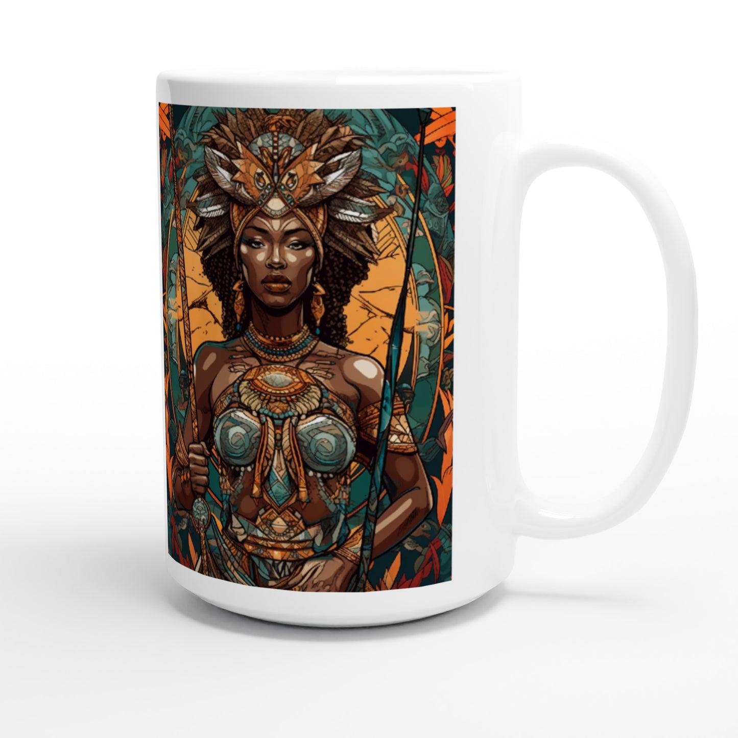 I am a Goddess Warrior Mug - OYA - 15oz Ceramic Mug