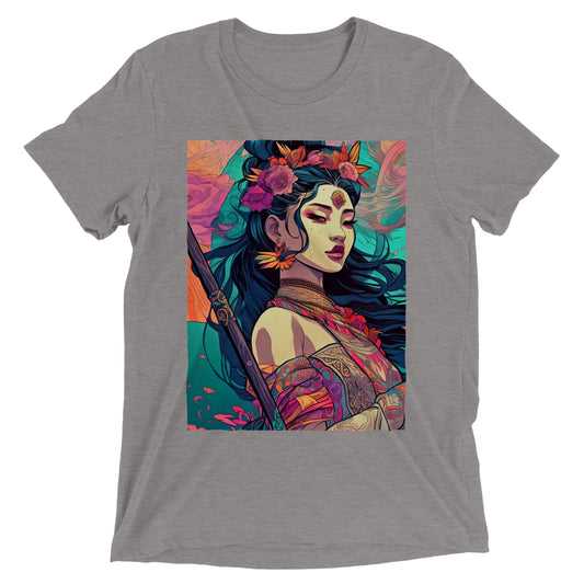 Goddess Warrior Lady Xian  -  Triblend Unisex Crewneck T-shirt