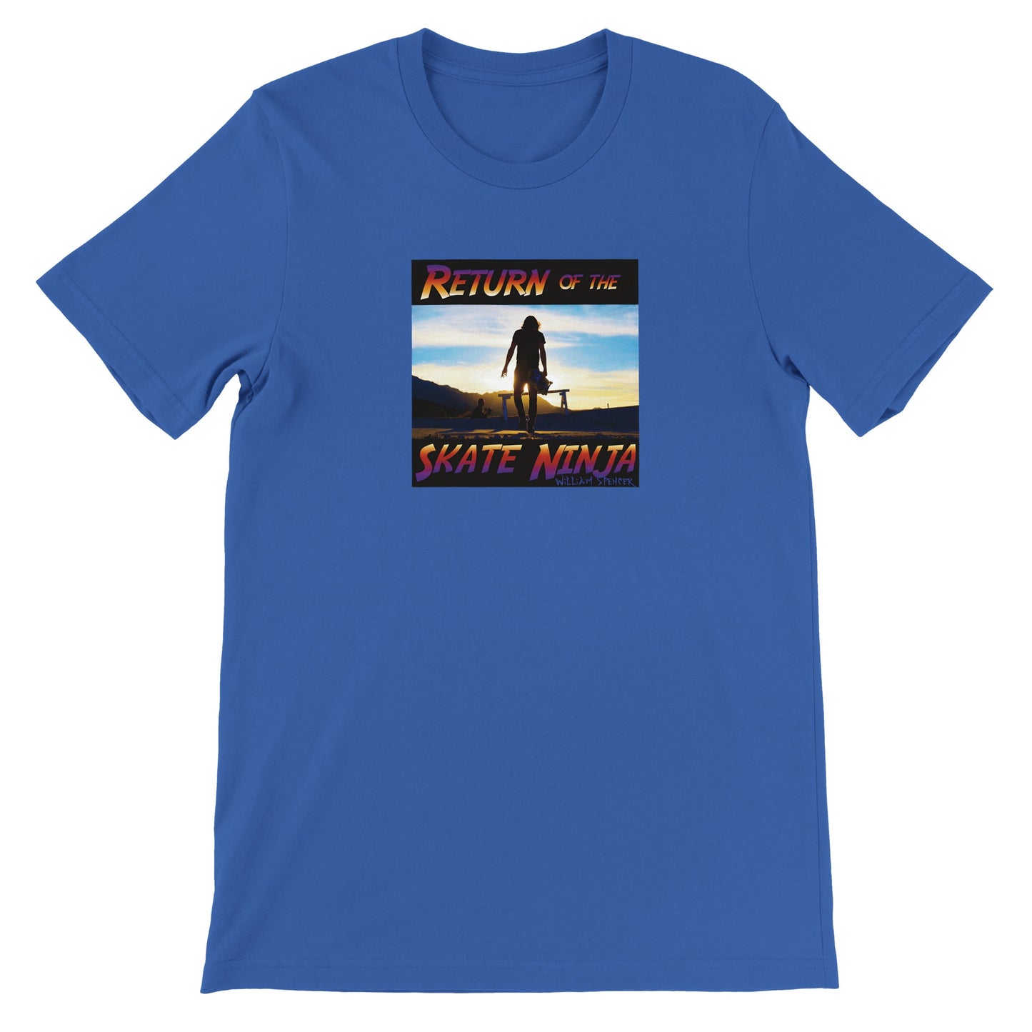 Return of the Skate Ninja - Premium Unisex Crewneck T-shirt