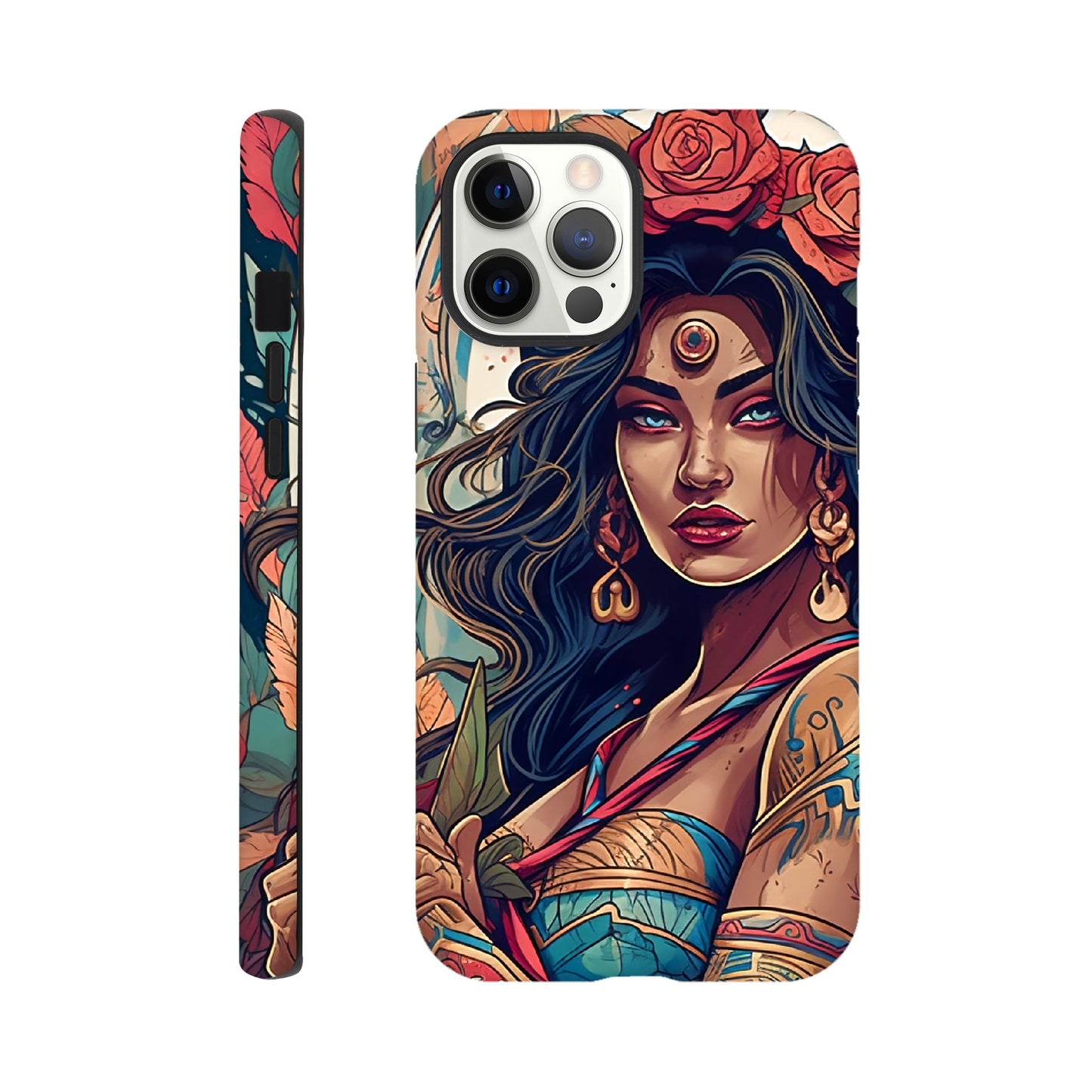 Goddess Warrior Xochil Iphone Case - Inspirational Art