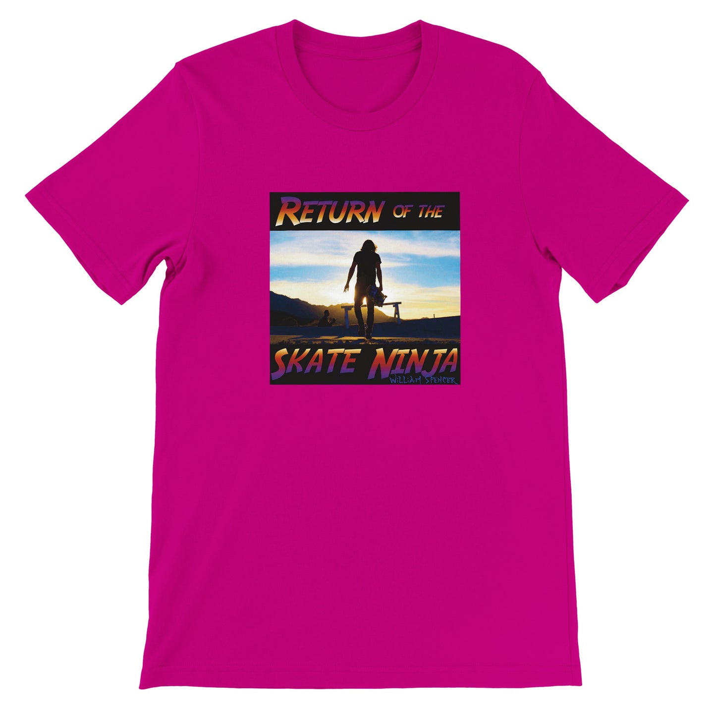 Return of the Skate Ninja - Premium Unisex Crewneck T-shirt