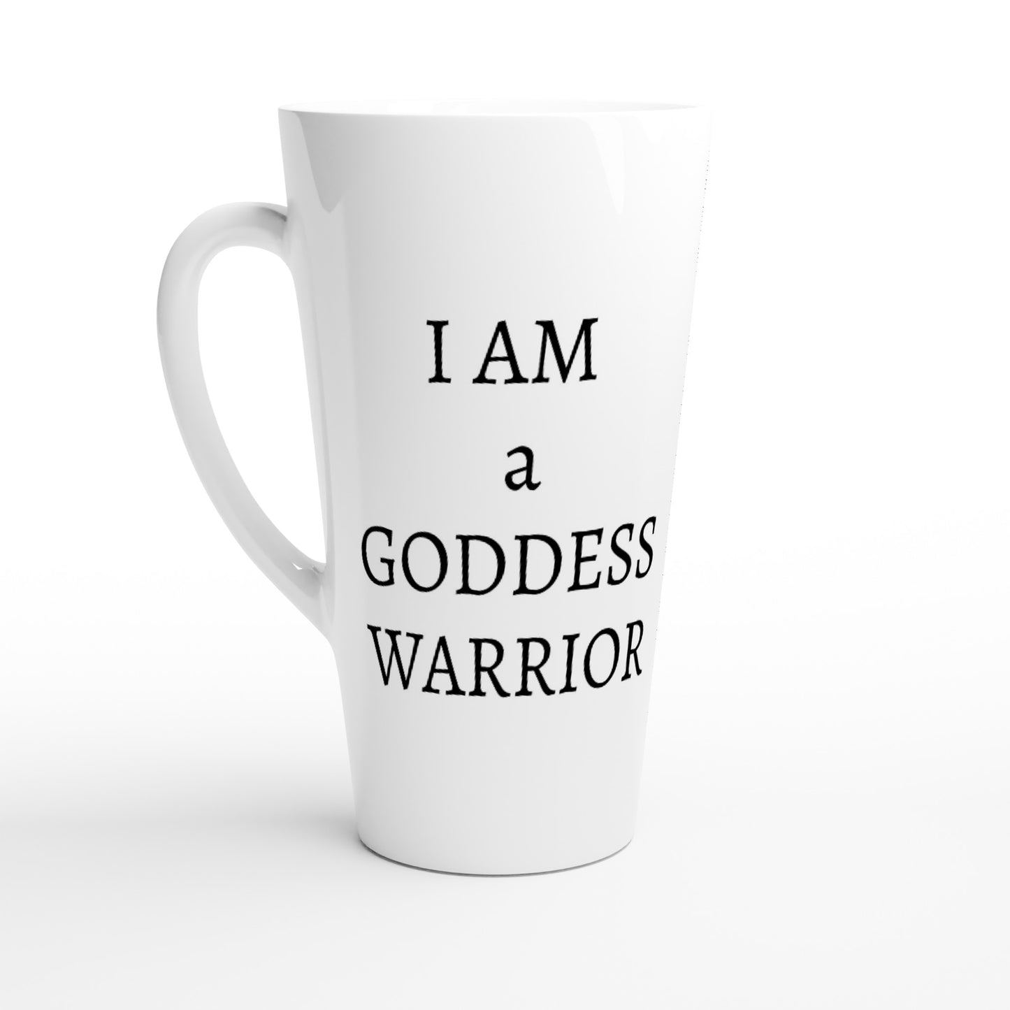 Goddess Warrior SHIVA - White Latte 17oz Ceramic Mug