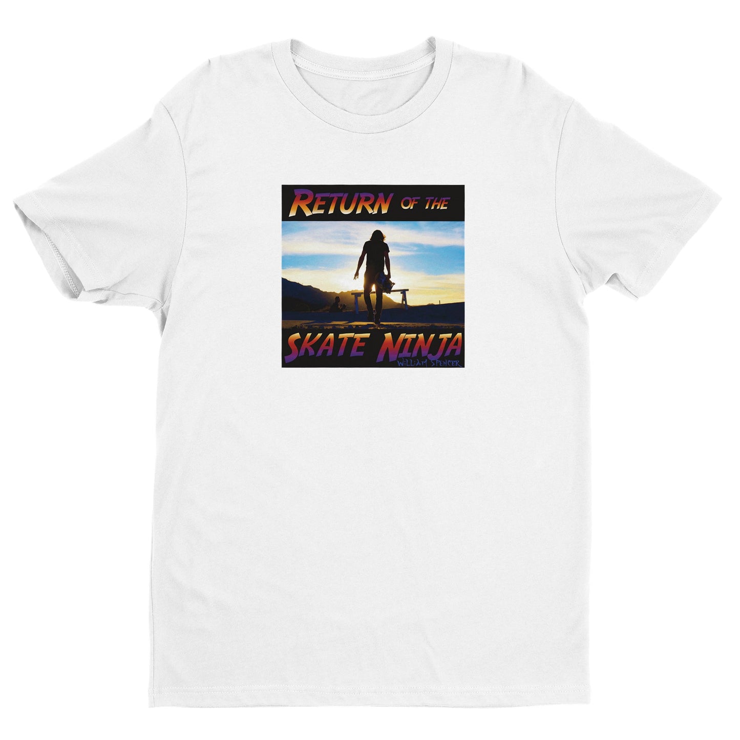 Return of the Skate Ninja -  Men's Fitted T-Shirt | Next Level 3600