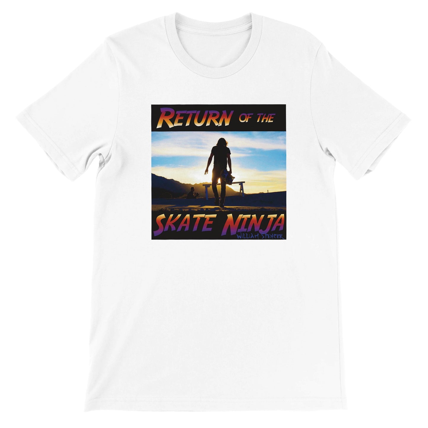 Return of the Skate Ninja - Premium Unisex Crewneck T-shirt