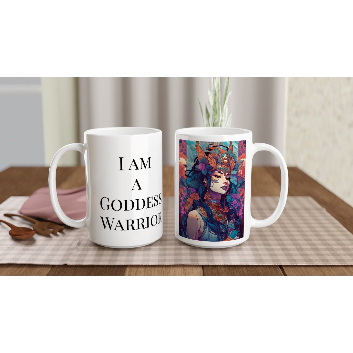 I am a Goddess Warrior : Shiva - Ceramic MUG