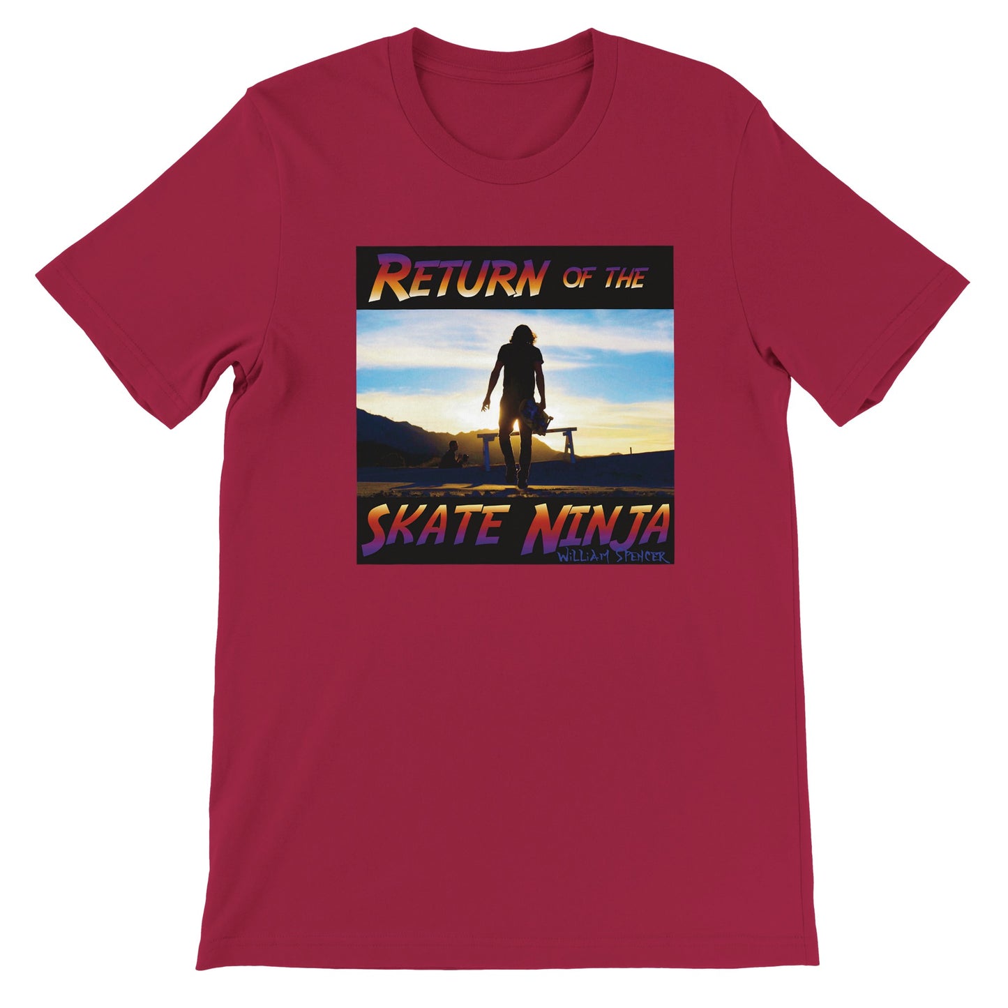 Return of the Skate Ninja - Premium Unisex Crewneck T-shirt