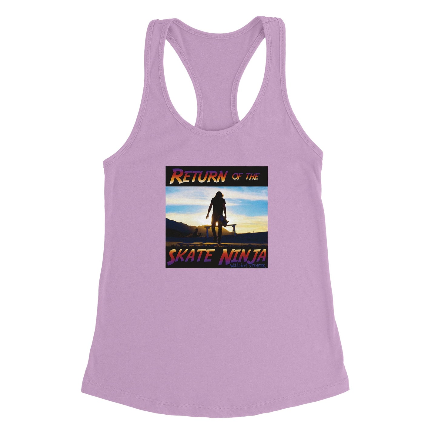 Return of the Skate Ninja -  Women's Ideal Racerback Tank | Next Level 1533