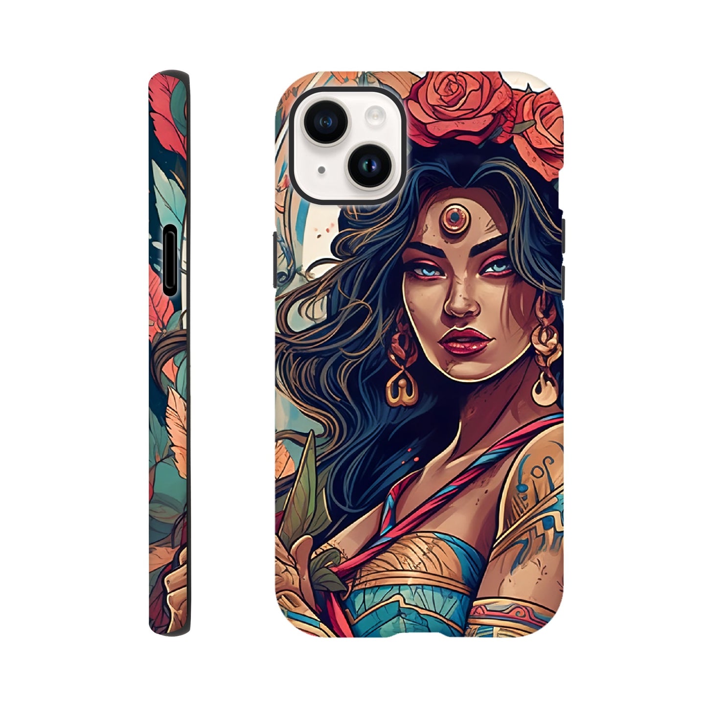 Goddess Warrior Xochil Iphone Case - Inspirational Art