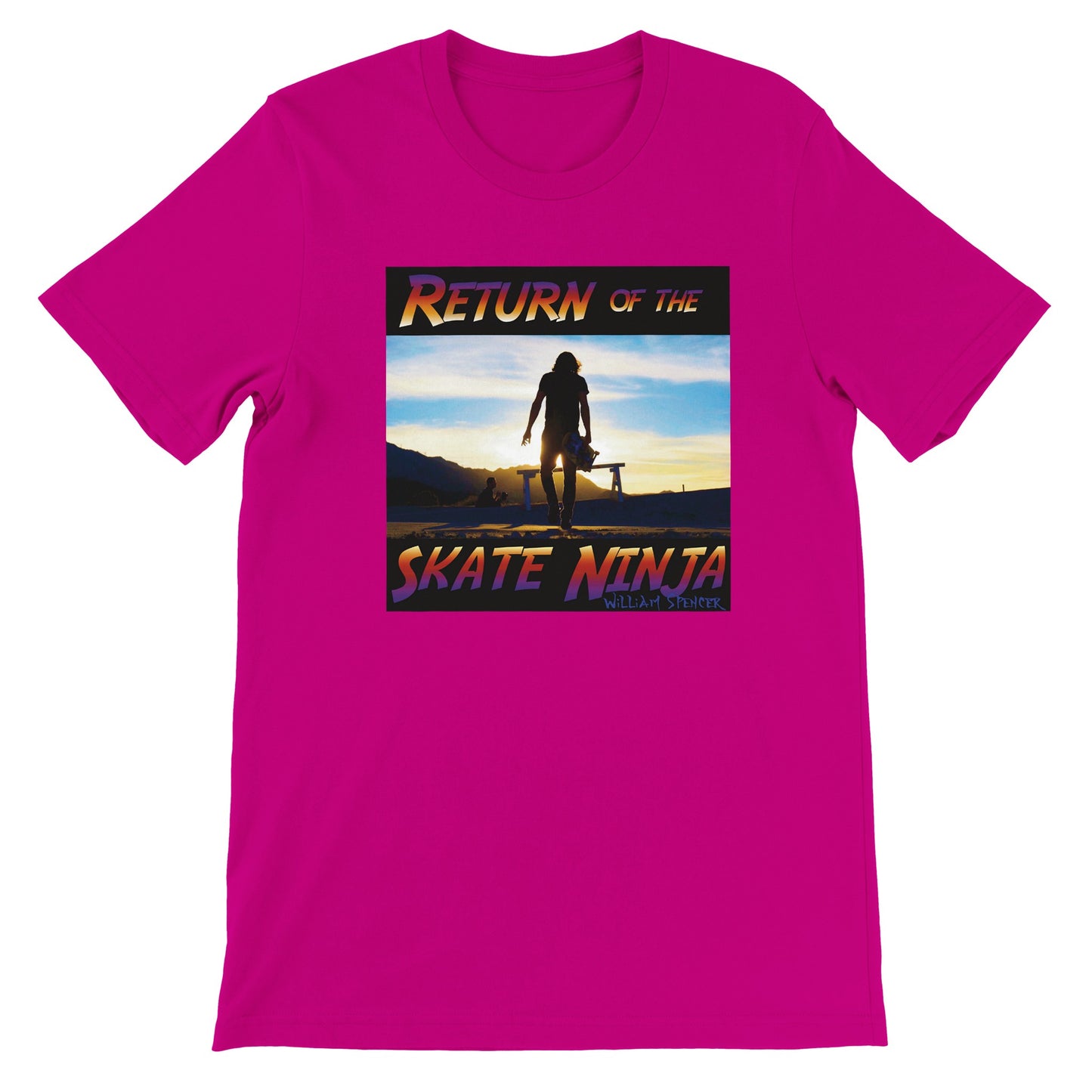 Return of the Skate Ninja - Premium Unisex Crewneck T-shirt